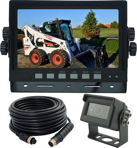 skid steer backup camera forum|rear camera for skid steer.